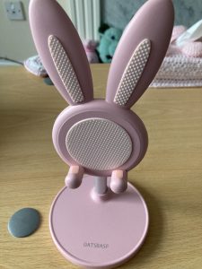 Rabbit phone stand